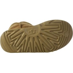 Bottes UGG Enfant Mixte Bailey Button II Mouton Fourrure Réelle