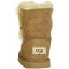 Bottes UGG Enfant Mixte Bailey Button II Mouton Fourrure Réelle